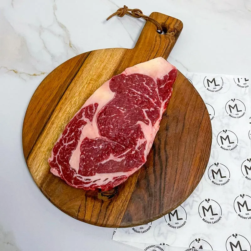 Maison Lascours Entrecôte de Bœuf Angus viande 500g maturée 28 jours