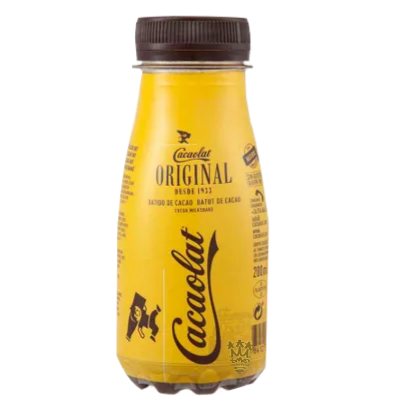 Cacaolat lait chocolaté cacao bouteille verre 200ml