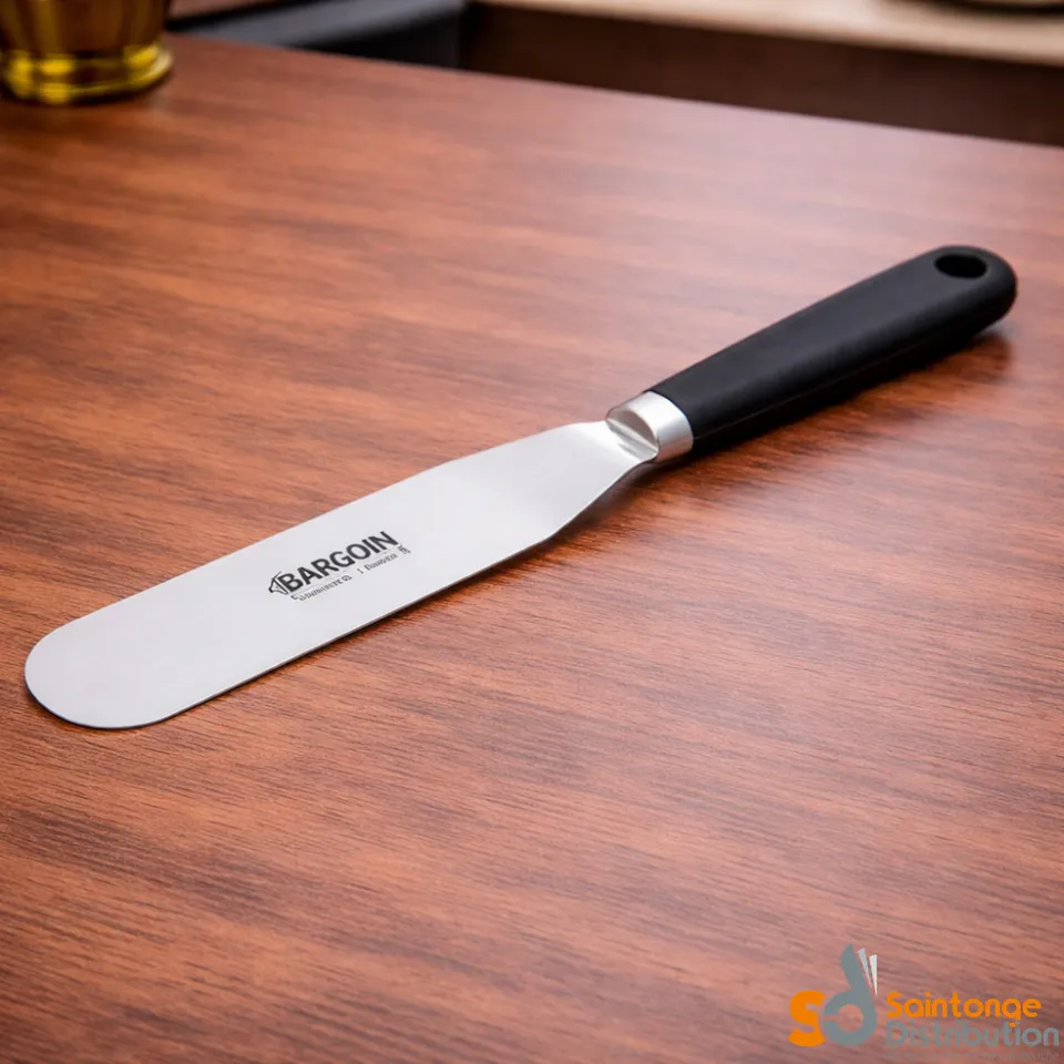 Fischer Bargoin spatule pâtissière droite inox polyvalente