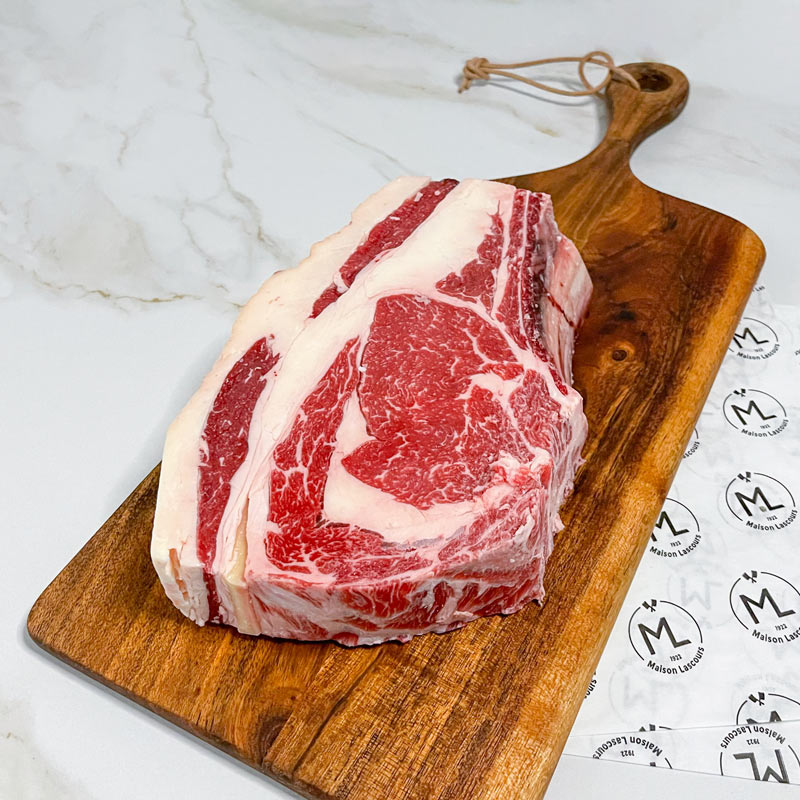 Maison Lascours Bœuf d'Exception Côte Black Pearl viande 1 kg