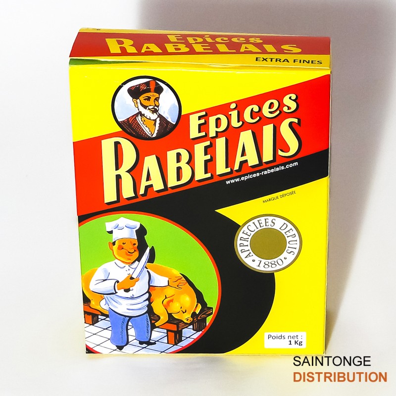 Saintonge Distribution Épices Rabelais Extra Fines 1kg charcuterie