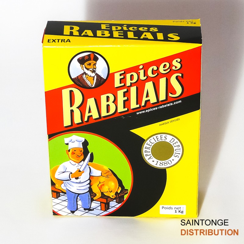 Saintonge Distribution Rabelais Extra mélange d'épices 1 kg charcuterie