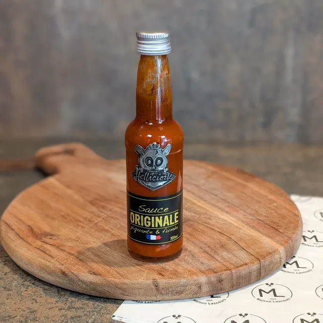 Hellicious Sauce Originale Piquante Fumée 100 ml