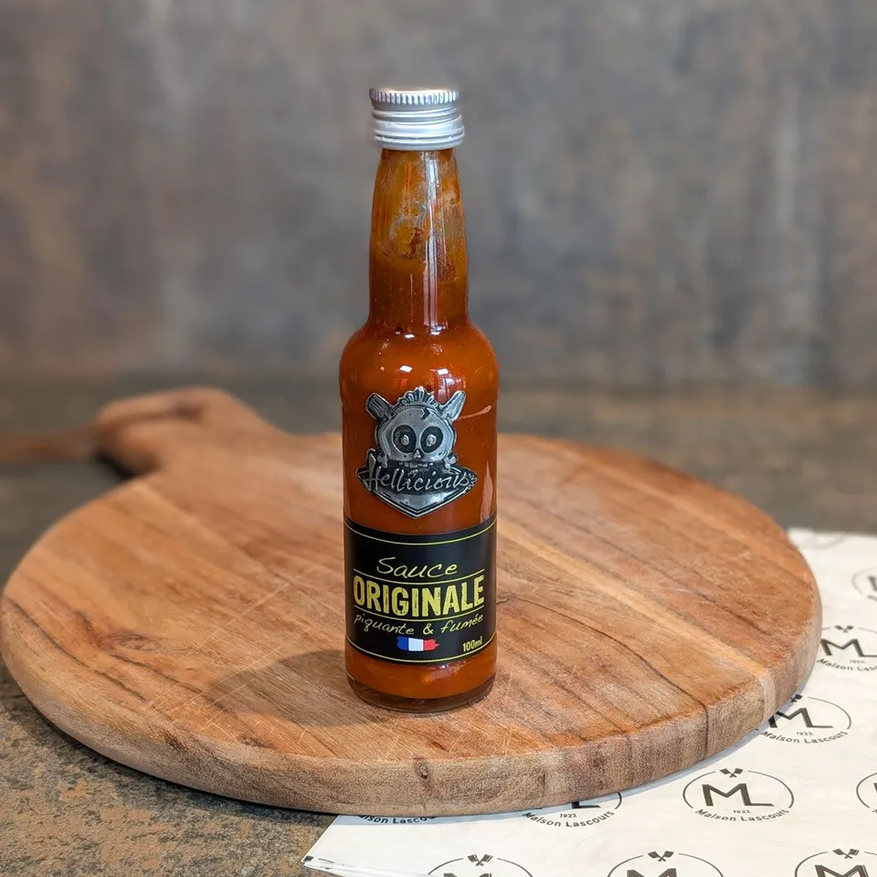 Hellicious Sauce Originale Piquante Fumée 100 ml