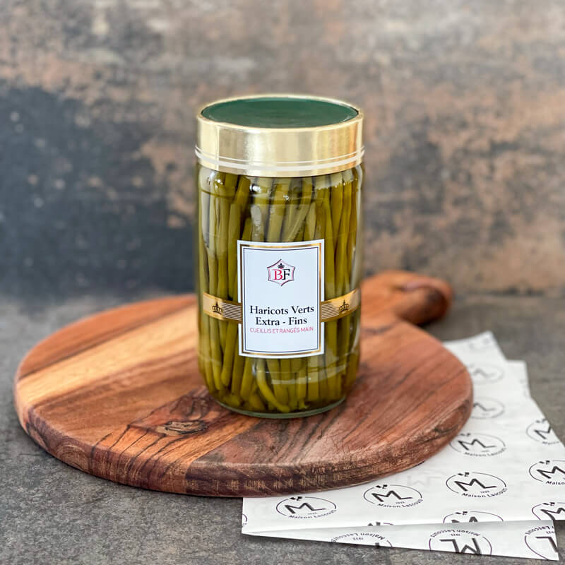 Maison Lascours Traiteur haricots verts 660g extra-fins bocal