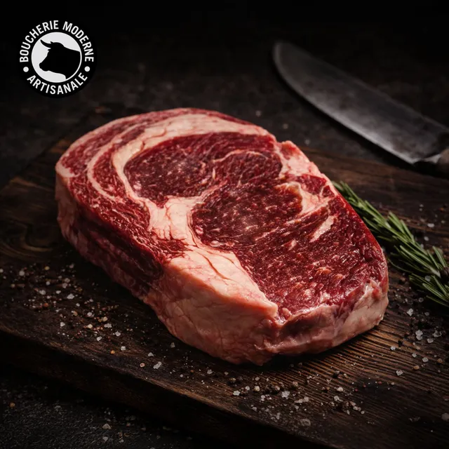 Boucherie Moderne BŒUF Faux-filet Shorthorn viande 500g maturé