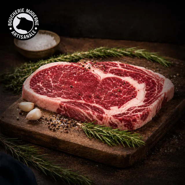 Boucherie Moderne BŒUF Entrecôte Bavière Maturée viande 600g tendre