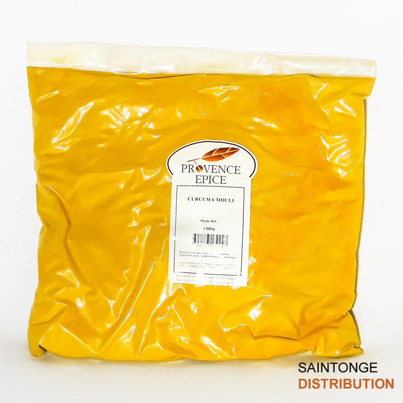 Saintonge Curcuma moulu épice sachet 1 kg
