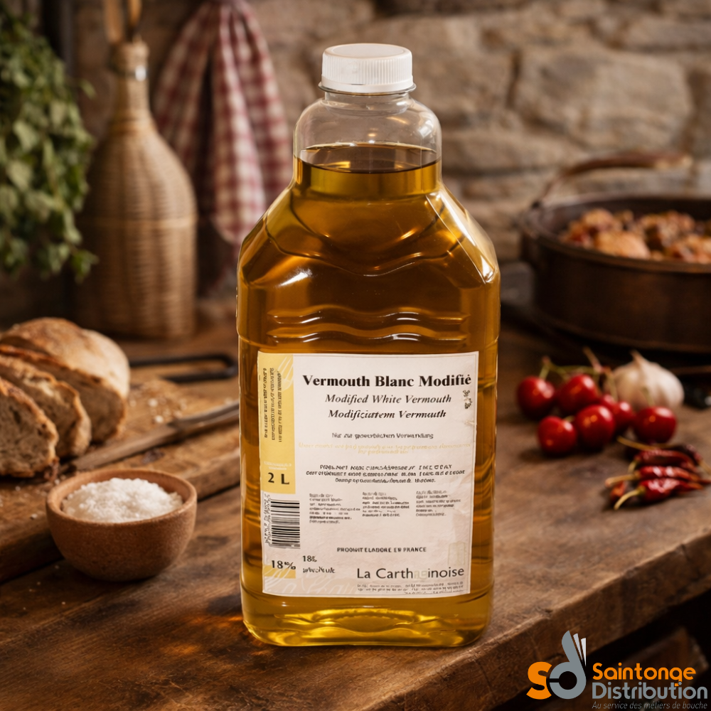 Saintonge Vermouth blanc modifié 18% bidon 2 litres