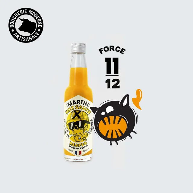 Boucherie Moderne ÉPICERIE Sauce Martin Carolina Reaper 350g