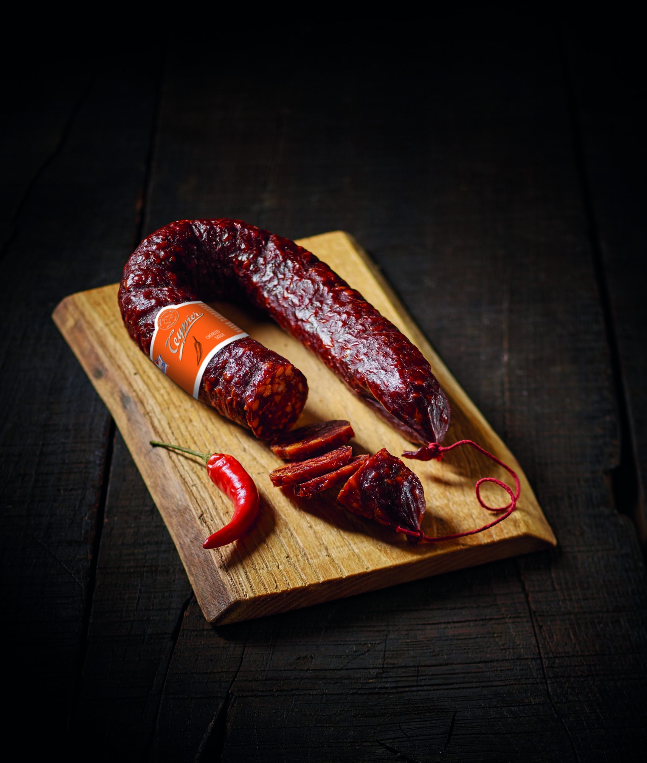 Teyssier Chorizo Courbe Doux chorizo paprika