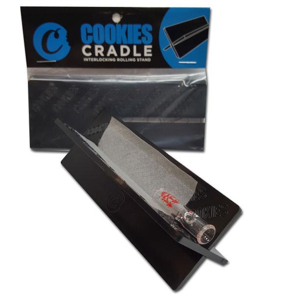 Cookies SF Cradle noir + G-Tip support à rouler embout verre