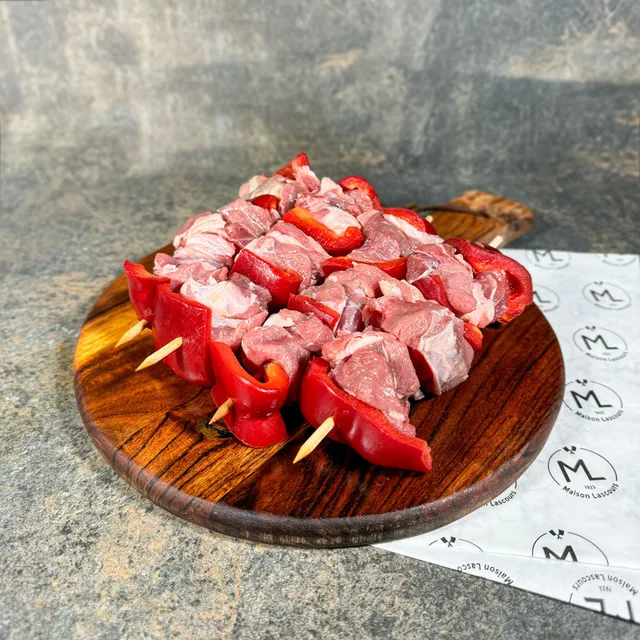 Maison Lascours Agneau Brochette Viande 4 x 160g Occitanie