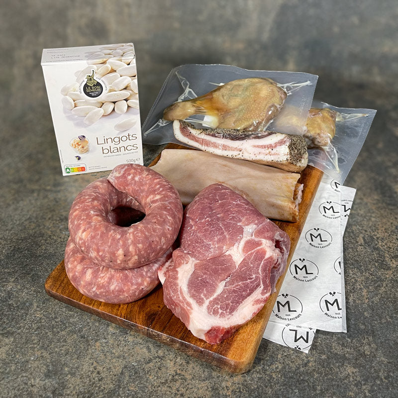 Maison Lascours Pack de l'Hiver Cassoulet Toulousain Prêt à Cuisiner