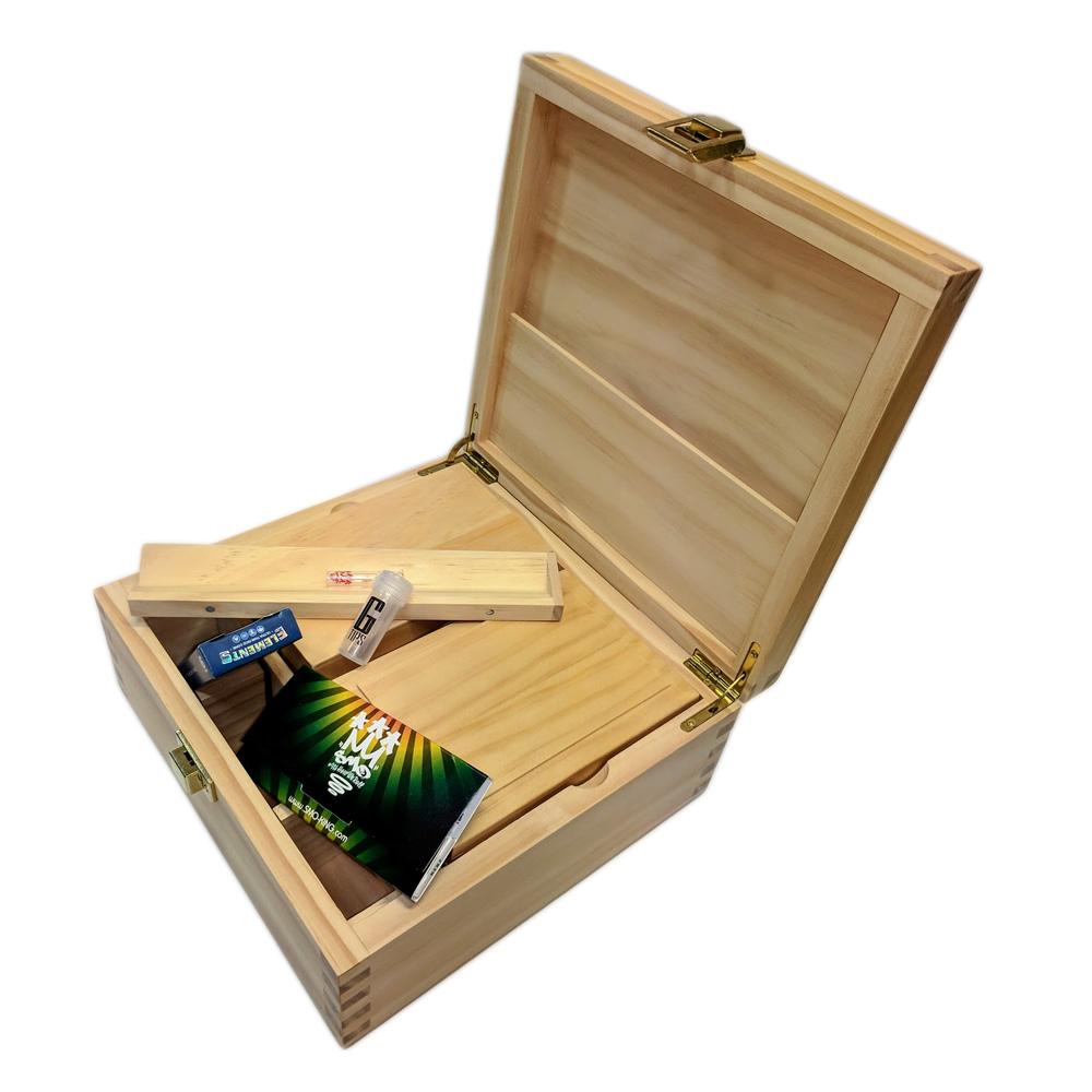 Rolling Supreme G5 SMO-KING boîte à rouler bois pin avec tamis