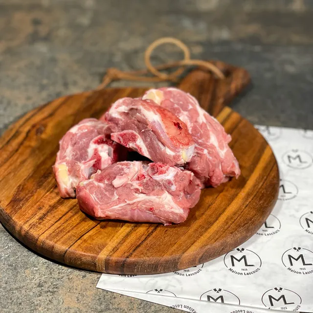 Maison Lascours Collier d'Agneau viande tranchée 2 x 200 g