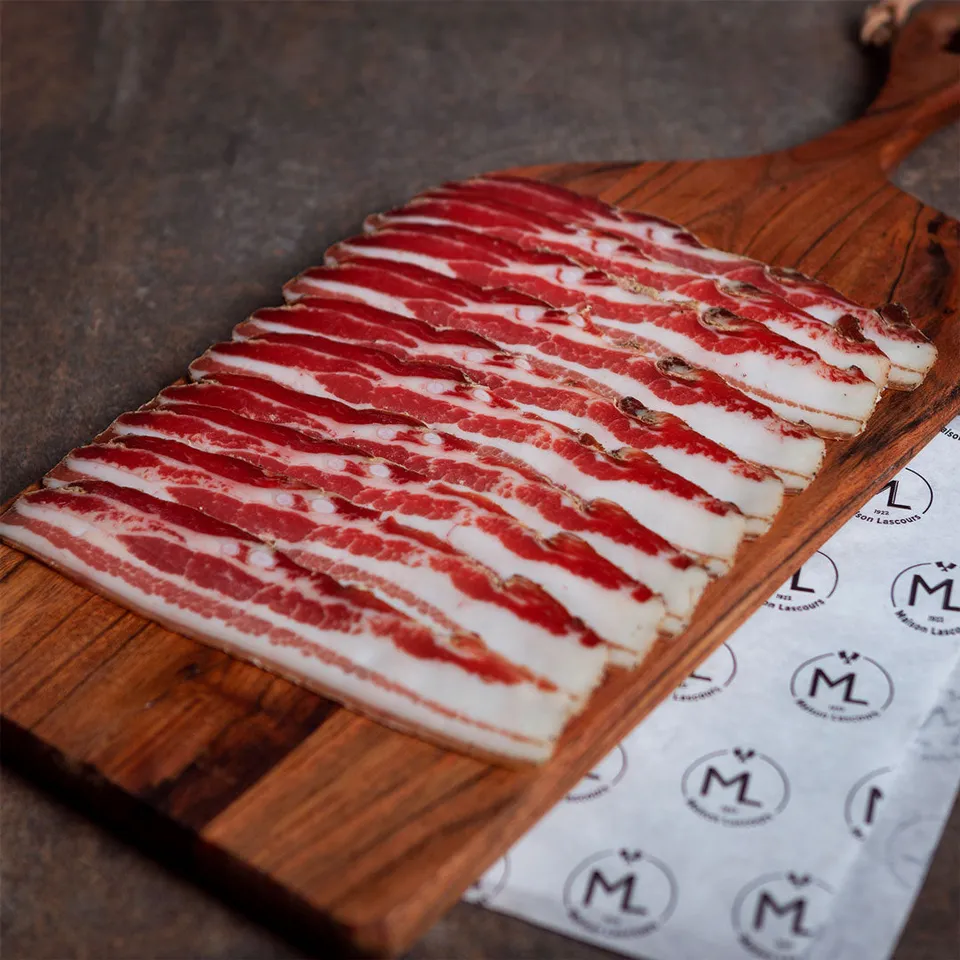 Maison Lascours Ventrèche Séchée Tranchée charcuterie 200 g