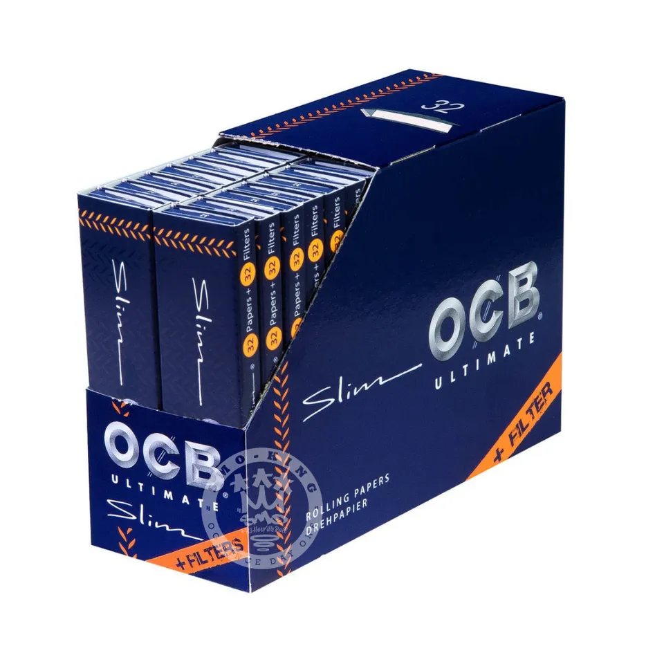 OCB Ultimate feuilles à rouler king size slim + tips