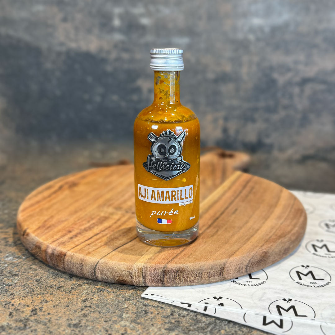 Maison Lascours Aji Amarillo purée de piment moyen 100 ml