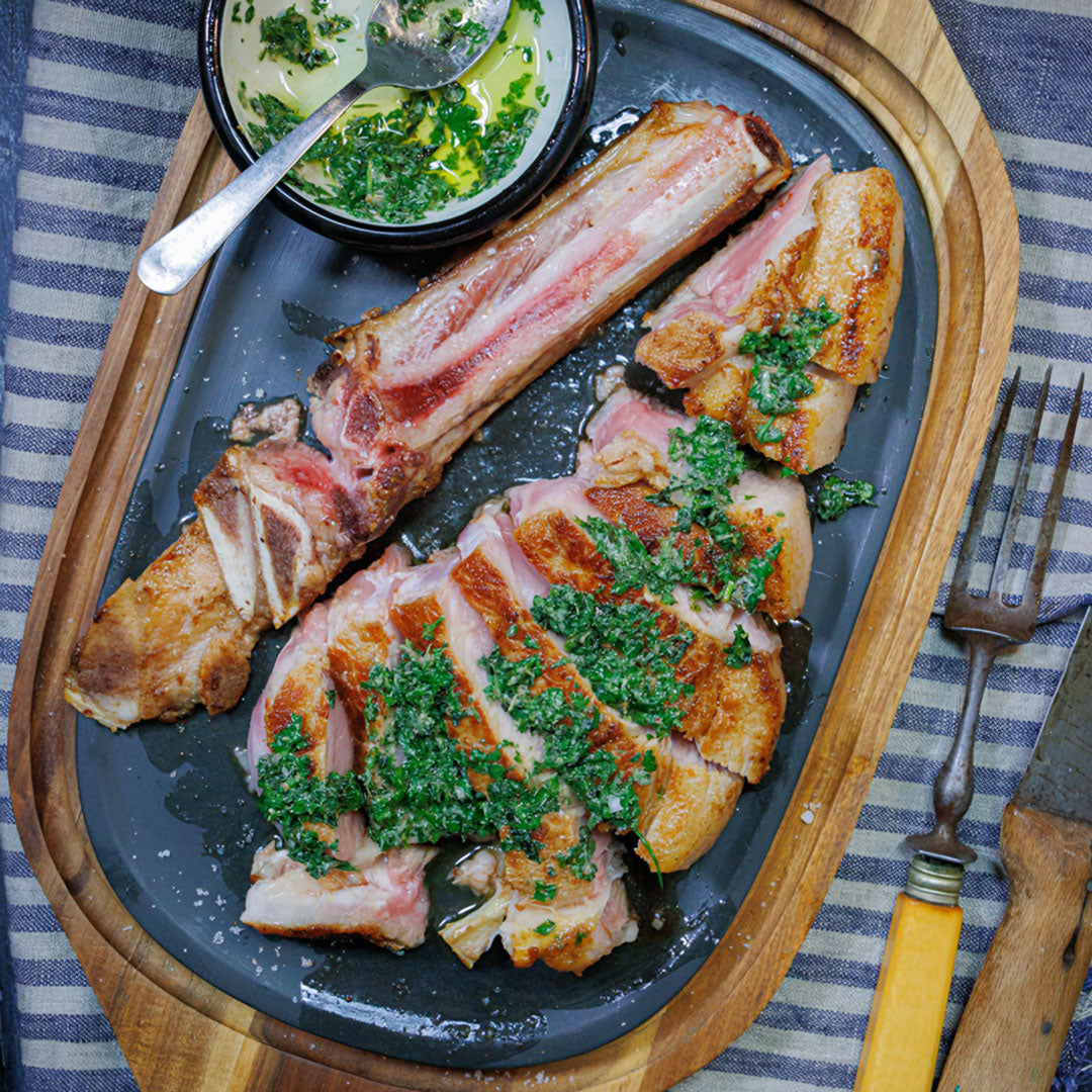 Maison Lascours Côte de Veau XL viande avec os 600g