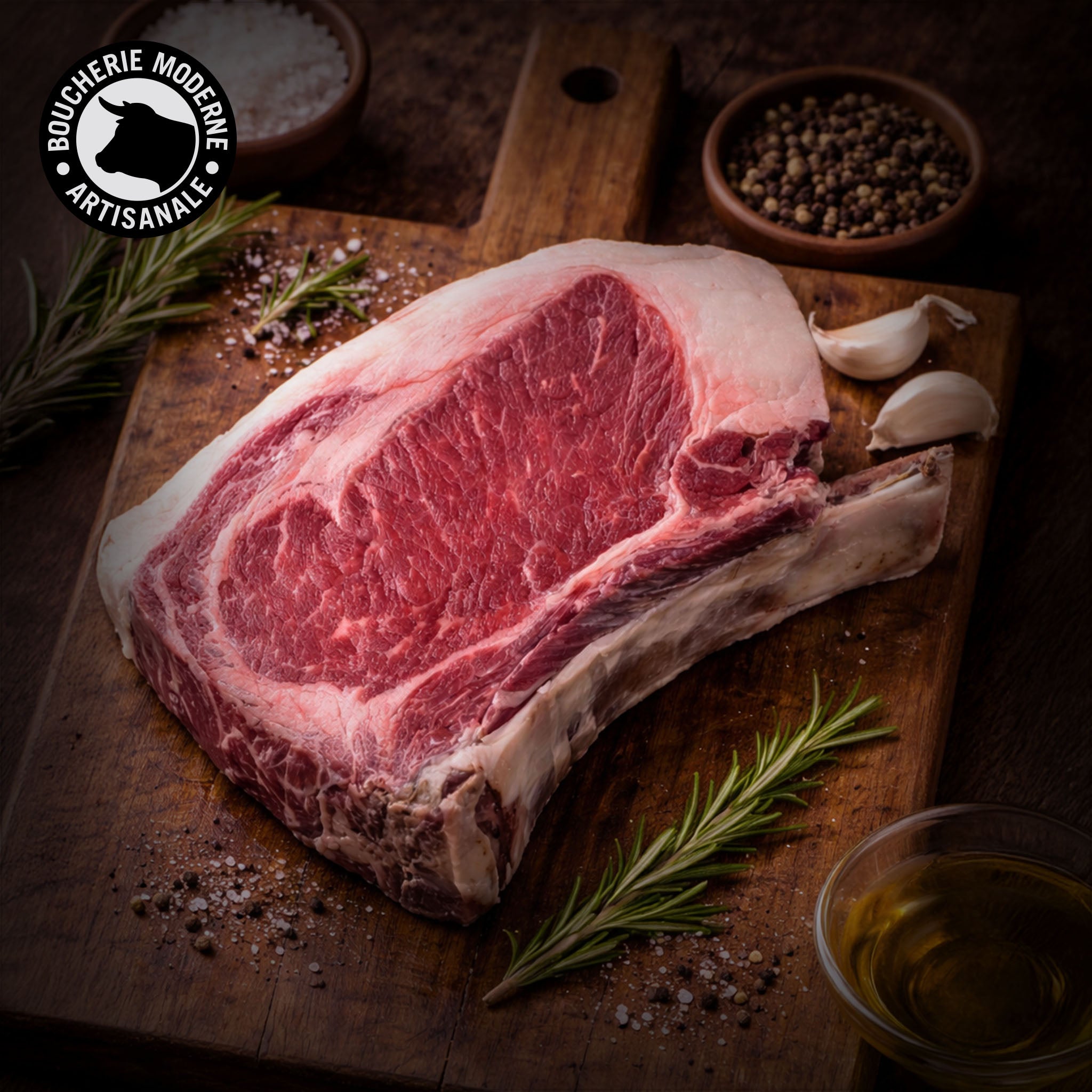 Boucherie Moderne Bœuf Côte de bœuf Hereford maturée 1,25 kg