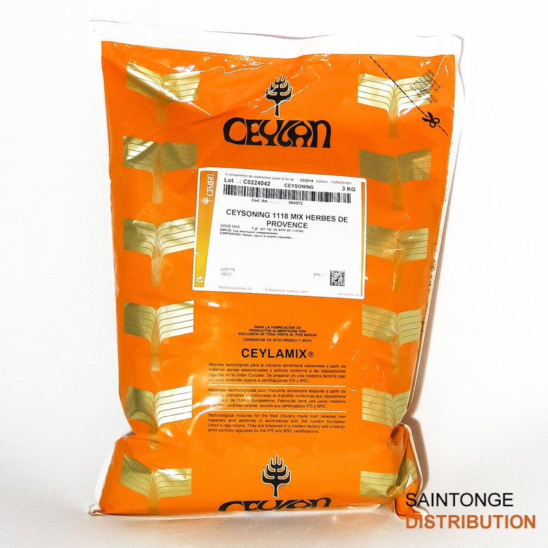 Saintonge Distribution Assaisonnements 1118 assaisonnement herbes de Provence 3kg