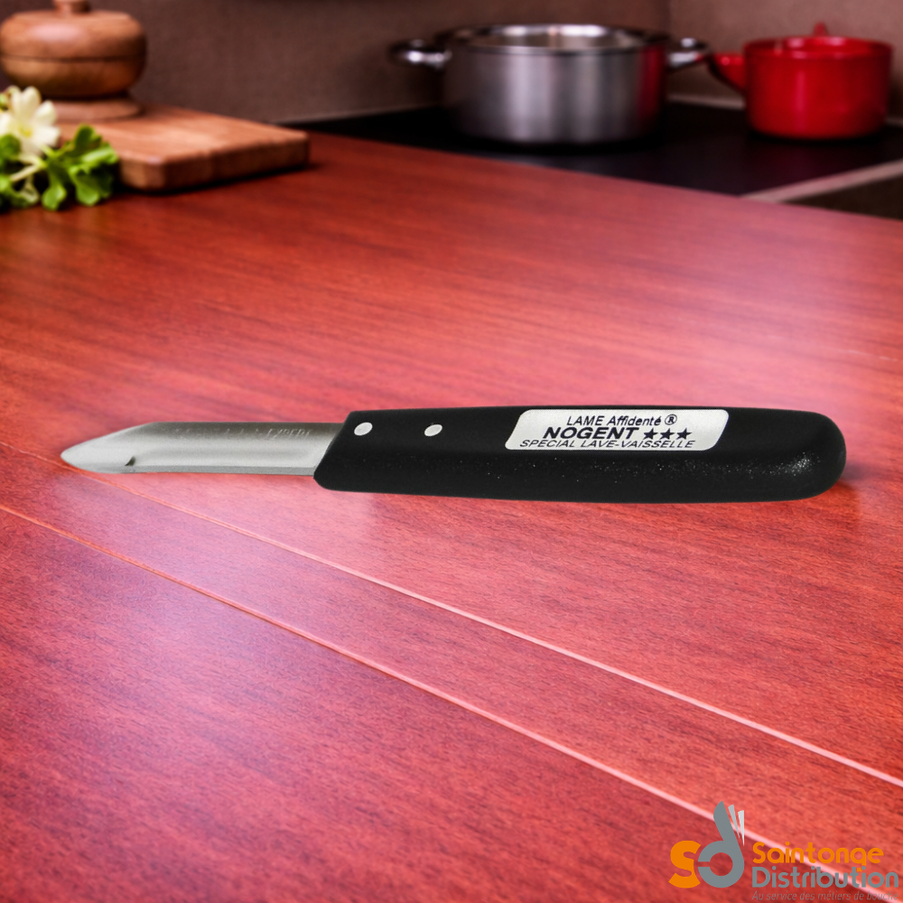 Nogent Expert Économe 1 Tranchant Noir lame 6cm
