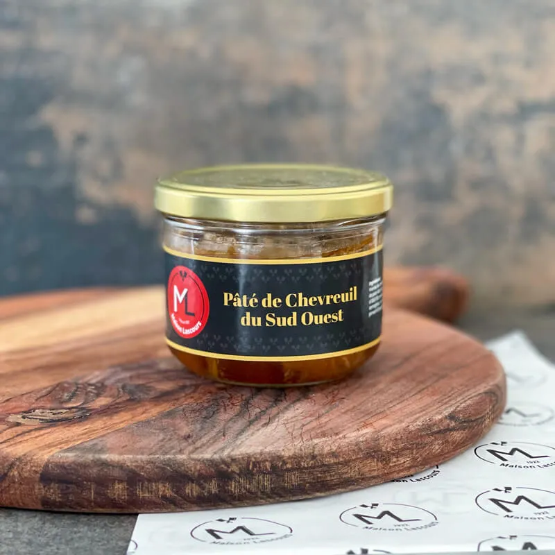 Maison Lascours Pâté de Chevreuil gibier 180g Sud-Ouest