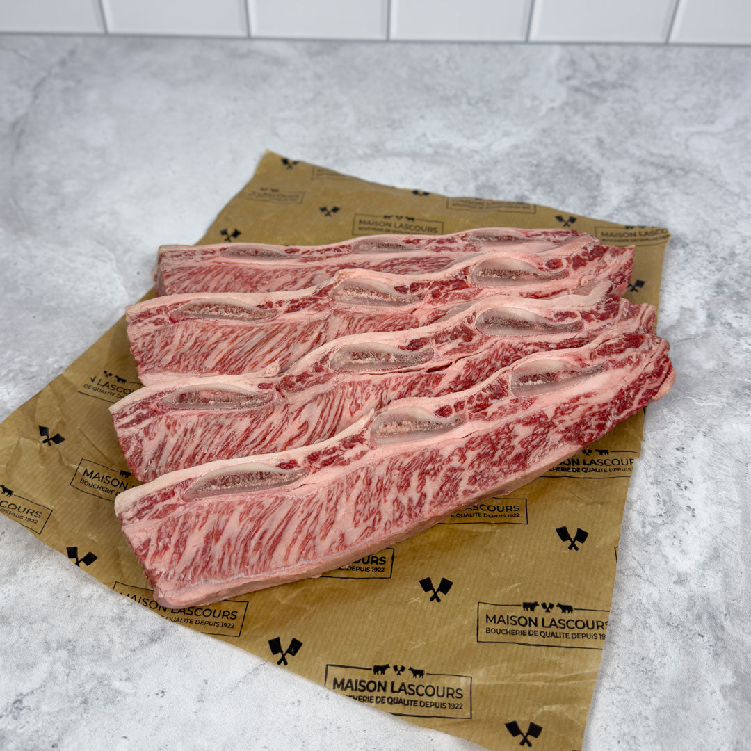 Maison Lascours Bœuf d'Exception Short Ribs Wagyu plat de côte 700g