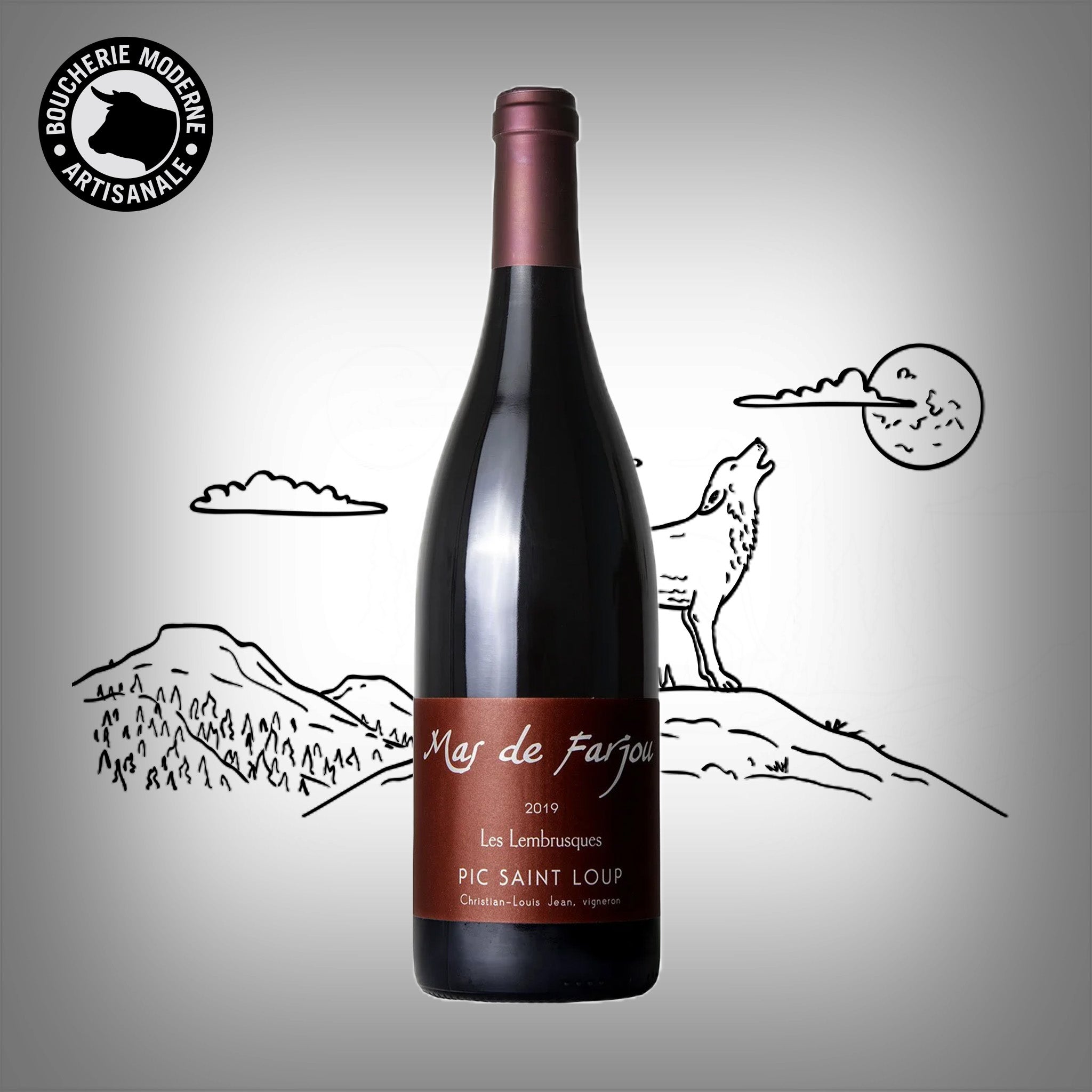 Boucherie Moderne Pic Saint-Loup vin rouge 75cl Languedoc