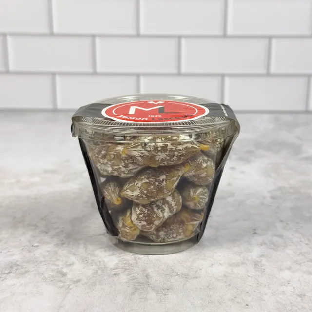 Maison Lascours Mini Saucissons Nature charcuterie 125g apéro