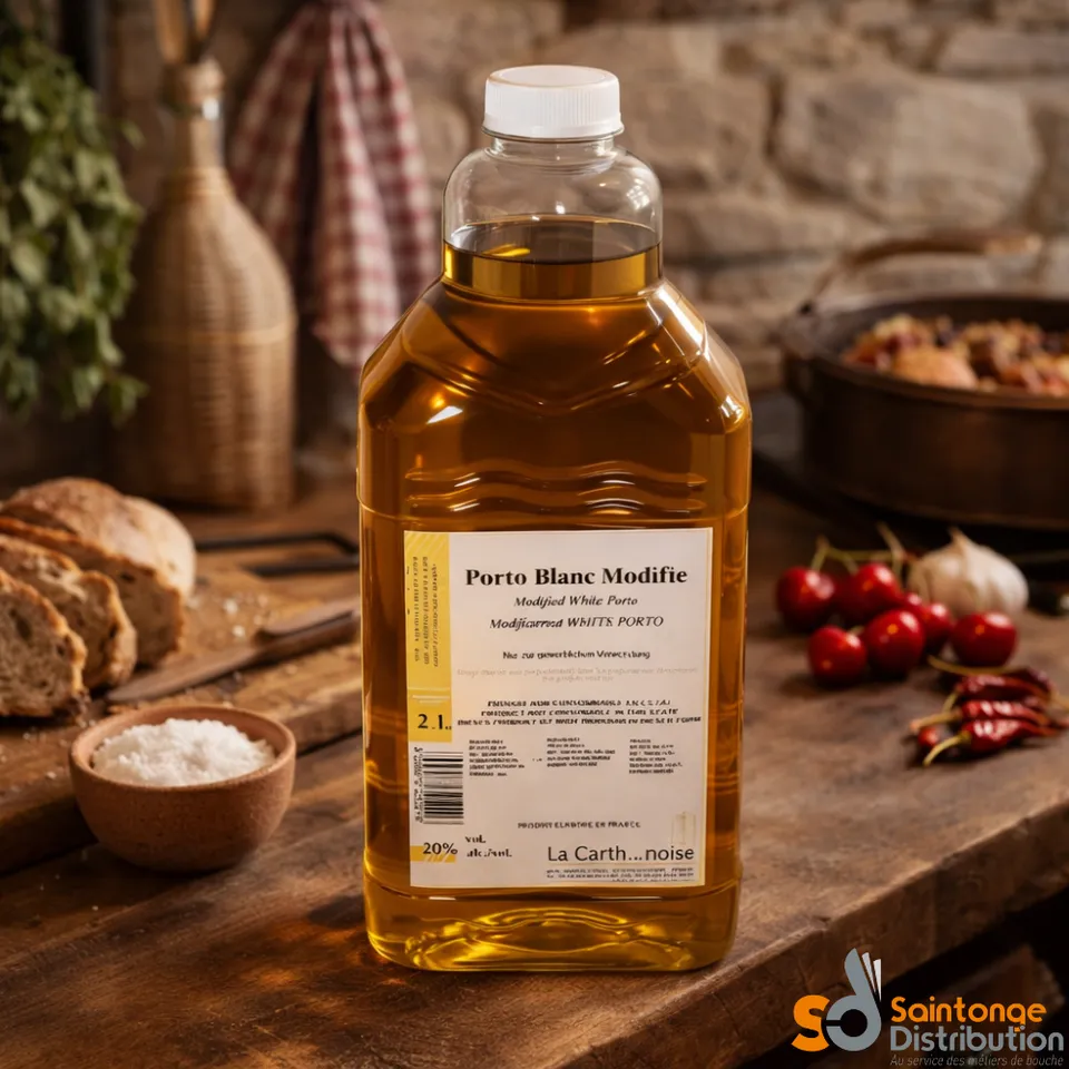 Porto blanc modifié 20% 2 litres charcuterie