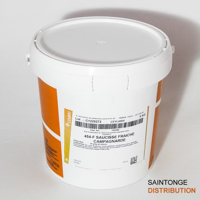 Saintonge Assaisonnement Saucisse Campagnarde 454 5kg