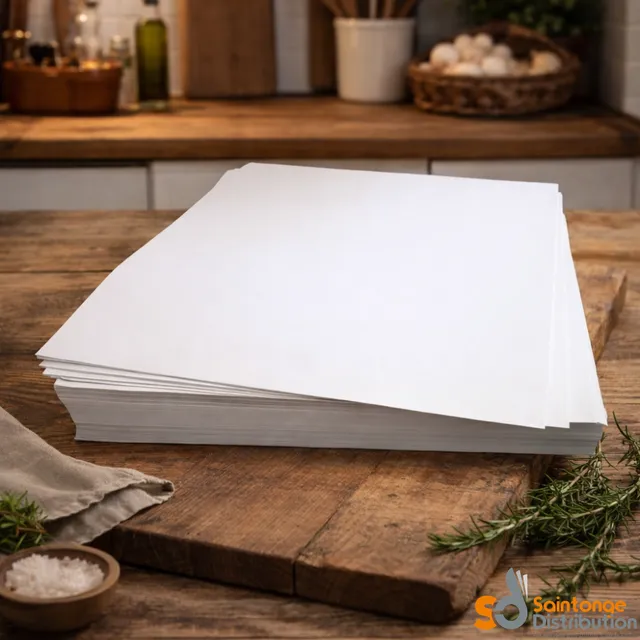 Saintonge Emballages Feuilles papier blanc 25x35cm 20kg 60g