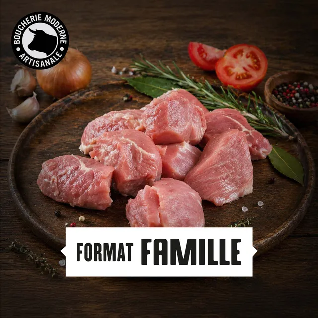 Boucherie Moderne PORC Sauté de porc épaule viande 2kg famille