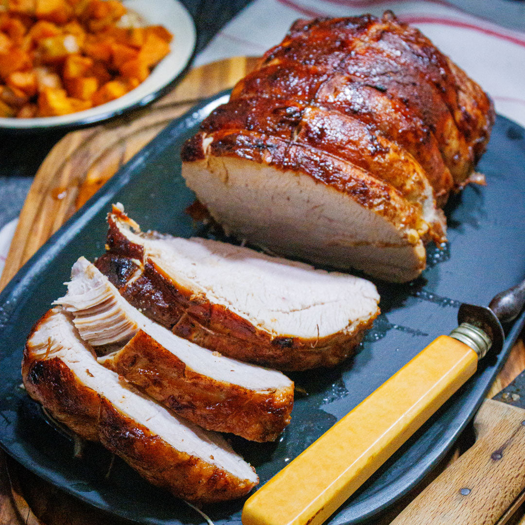 Maison Lascours Volailles Rôti Filet de Dinde 800g bardé