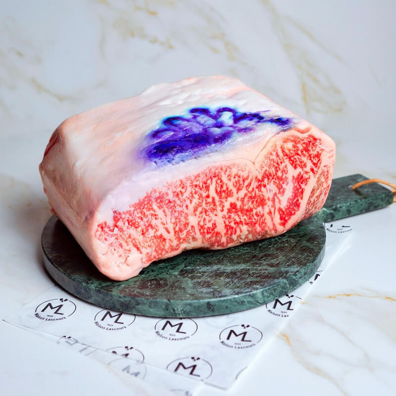 Maison Lascours Bœuf d'Exception Pain de Bœuf de Kobé bœuf 800g persillé