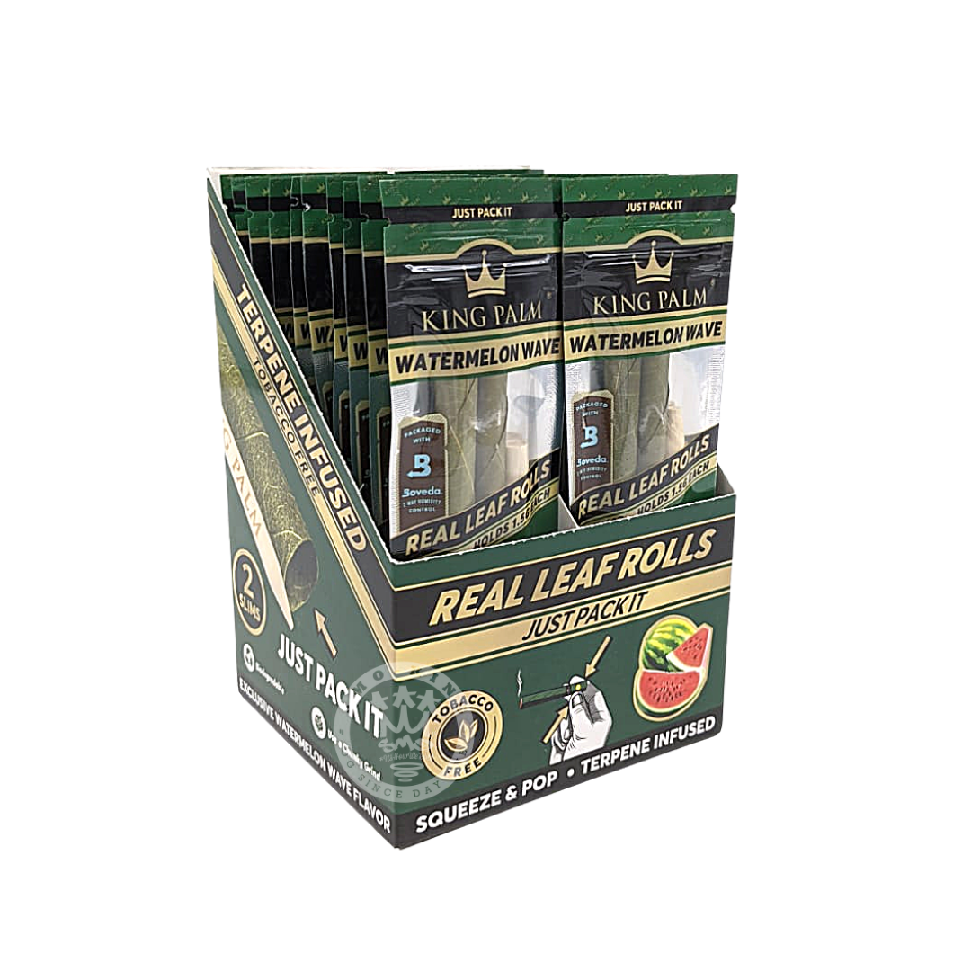 King Palm Mini feuille palmier pastèque 2 pre-rolls