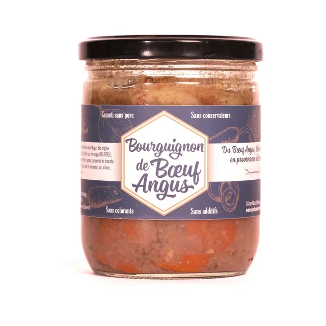 Des Hommes et des Bœufs Bourguignon de Boeuf Angus 375 g