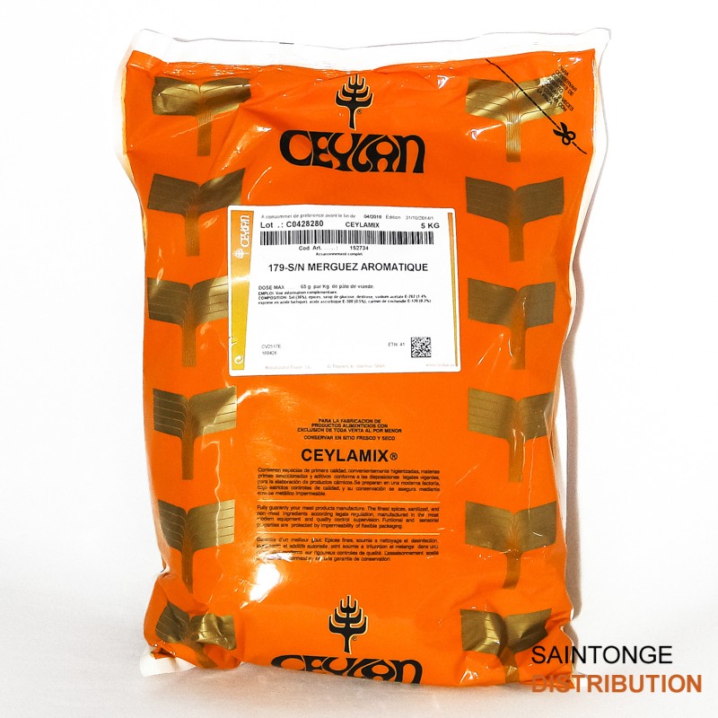 Saintonge Distribution 179 assaisonnement merguez 5kg
