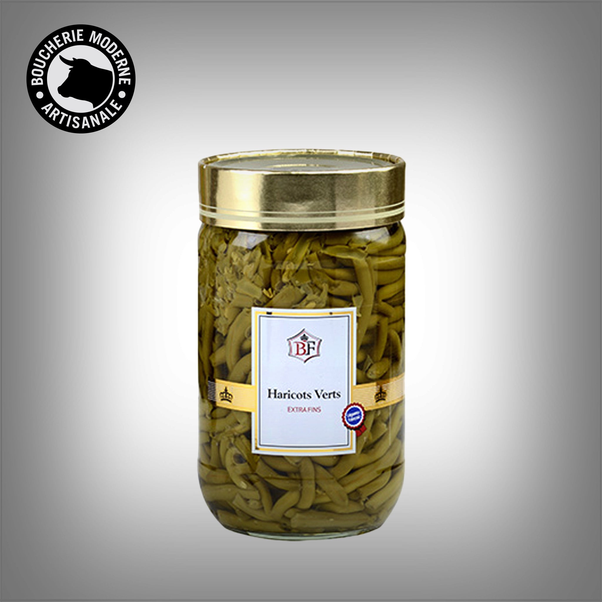 Boucherie Moderne Épicerie Haricots verts conserve 660g familial