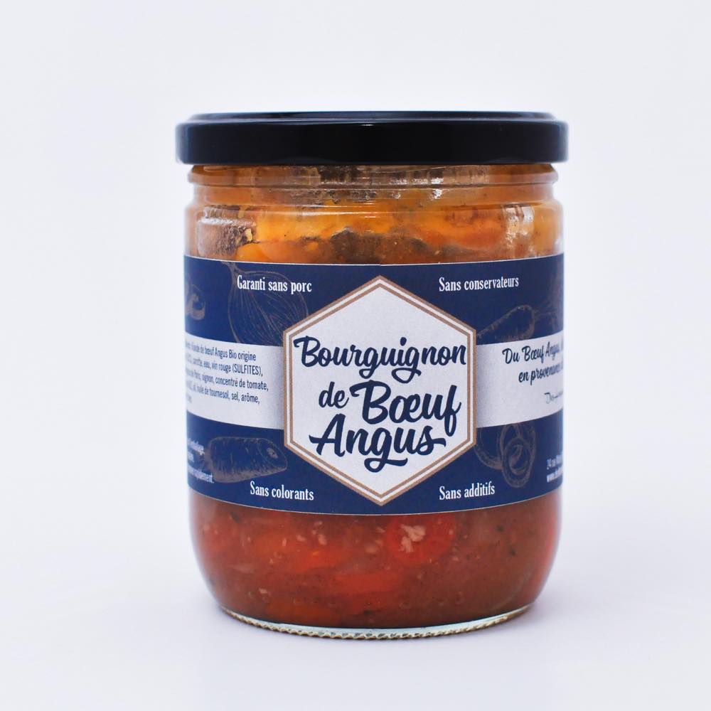 Des Hommes et des Bœufs Bourguignon de Boeuf Angus 375 g