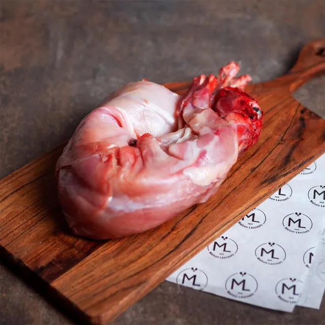 Maison Lascours Gibier Lapin Entier viande 1 x 1,4kg à rôtir
