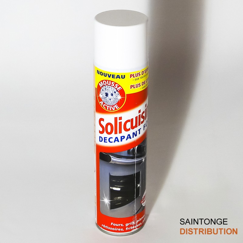 Solicuisine Décapant four aérosol 600 ml graisses cuites