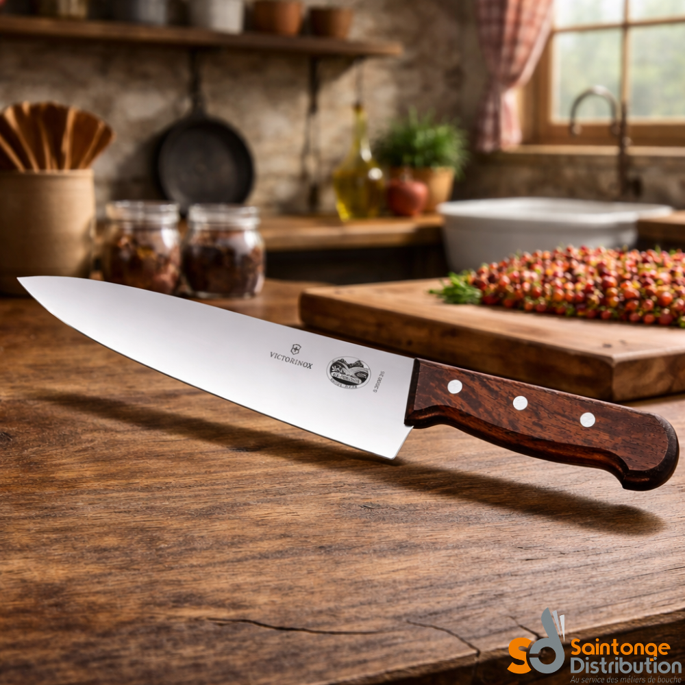 Victorinox couteau à émincer 25 cm manche palissandre