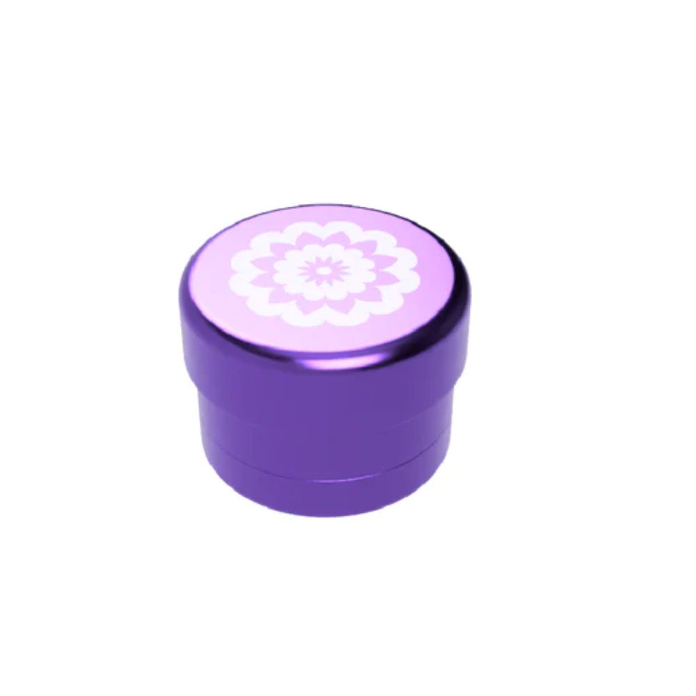 Smo King Mini Flower Mill grinder alu 2" 3 parties