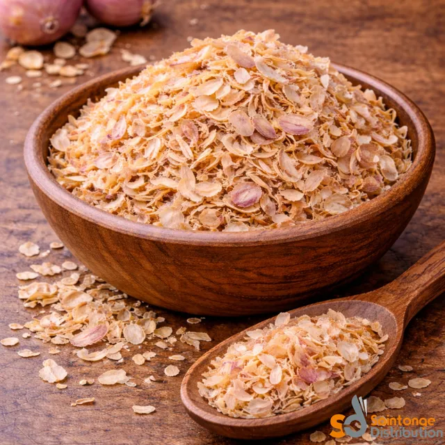 Saintonge Assaisonnements Échalote en Lanières 1 kg déshydratée