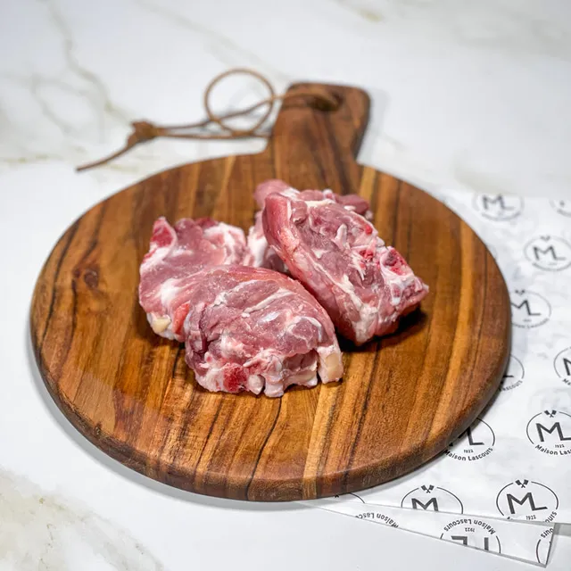 Maison Lascours Collier Agneau Prés Salés 2x200g mijoté