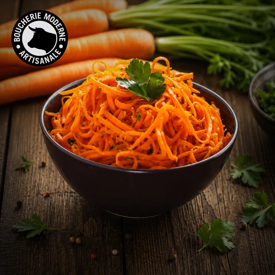 Boucherie Moderne Épicerie Carottes râpées entrée 350g