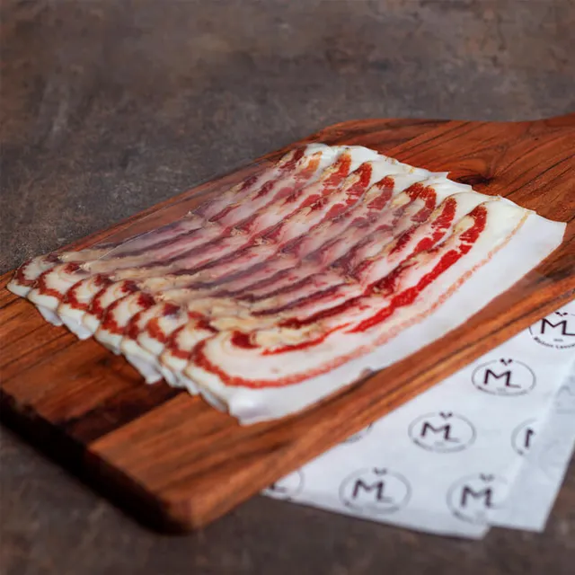 Maison Lascours Ventrèche Porc Noir Bigorre 100g séchée